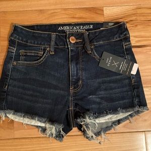 American Eagle Outfitters Hi-rise Shortie, size 4